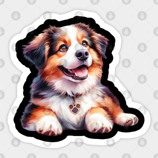 Happy dog Sticker by kamonnakrob